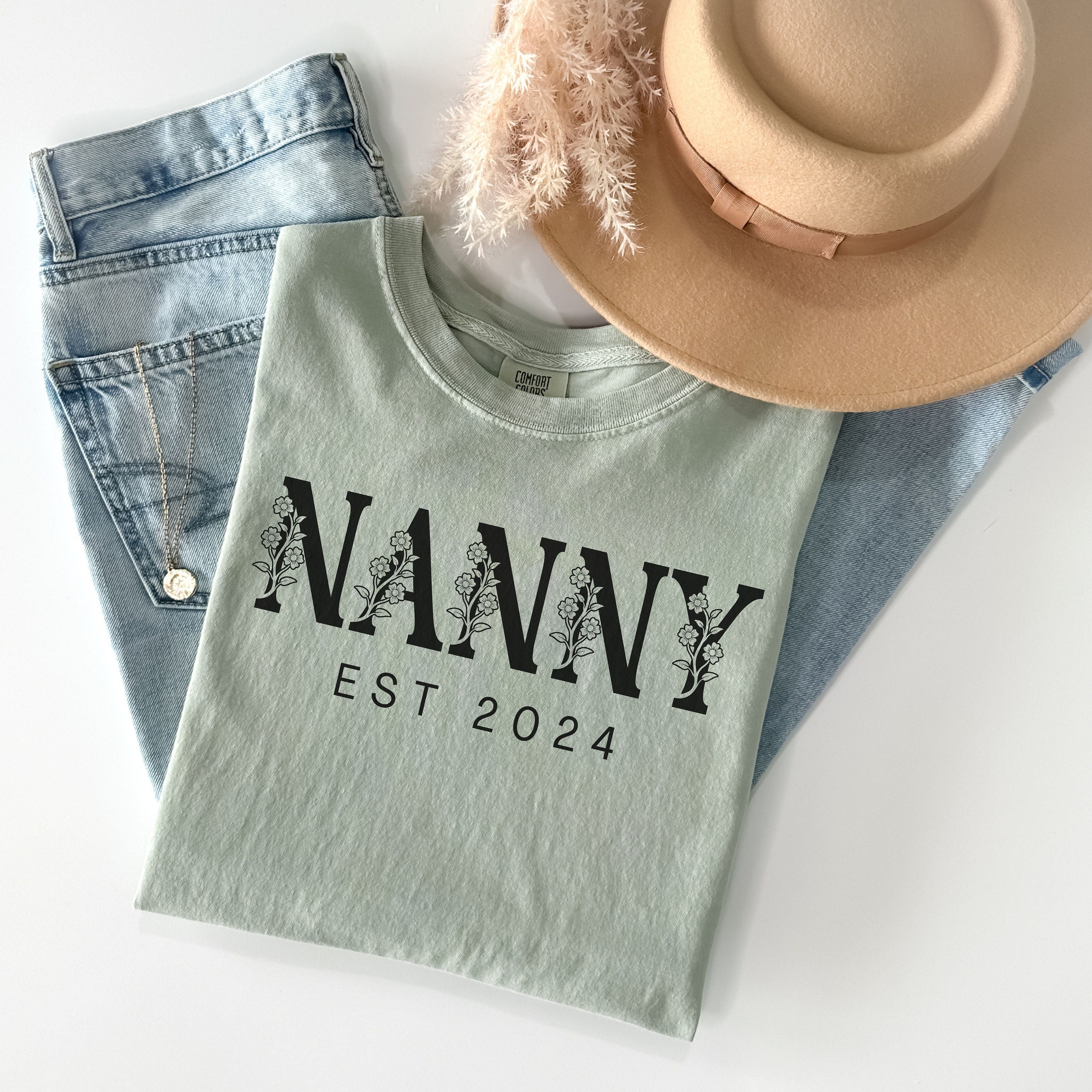 personalized nanny wildflowers shirt for grandma unique mothers day gift nana sweater perfect for christmas and special occasions d27wd scaled