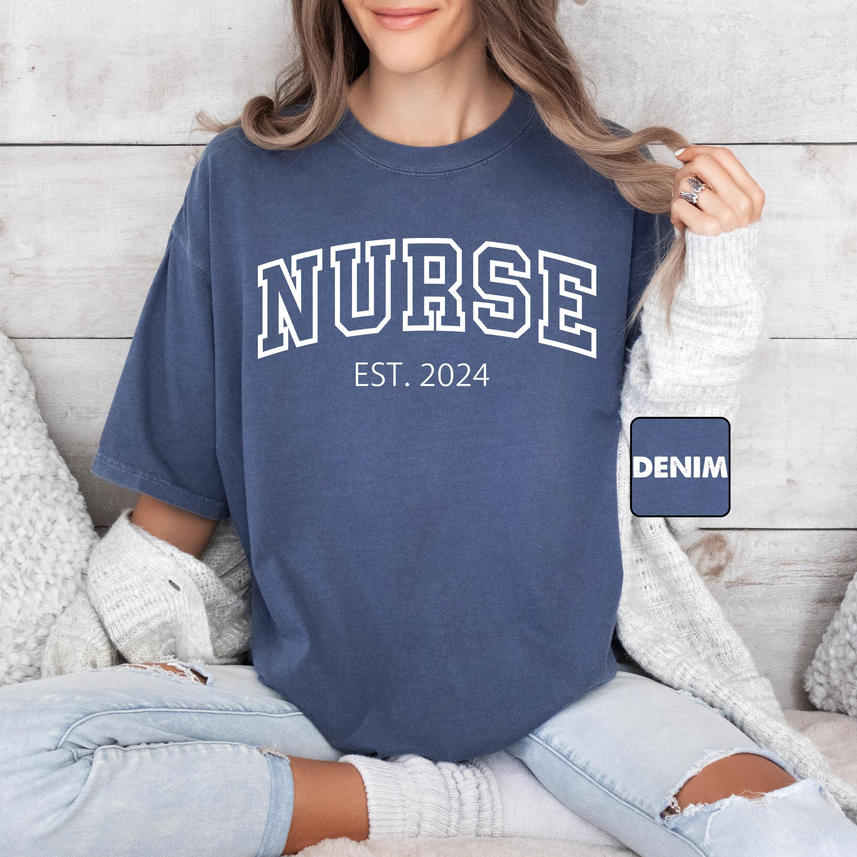 personalized nurse shirt custom nursing school t shirt rn tee for nurse appreciation and graduation gifts cuc71 scaled