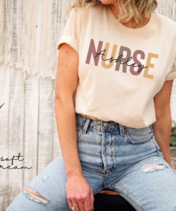 personalized nurse shirt custom rn t shirt cute nurse grad gift unique gift for registered nurses and nursing students 5p16e