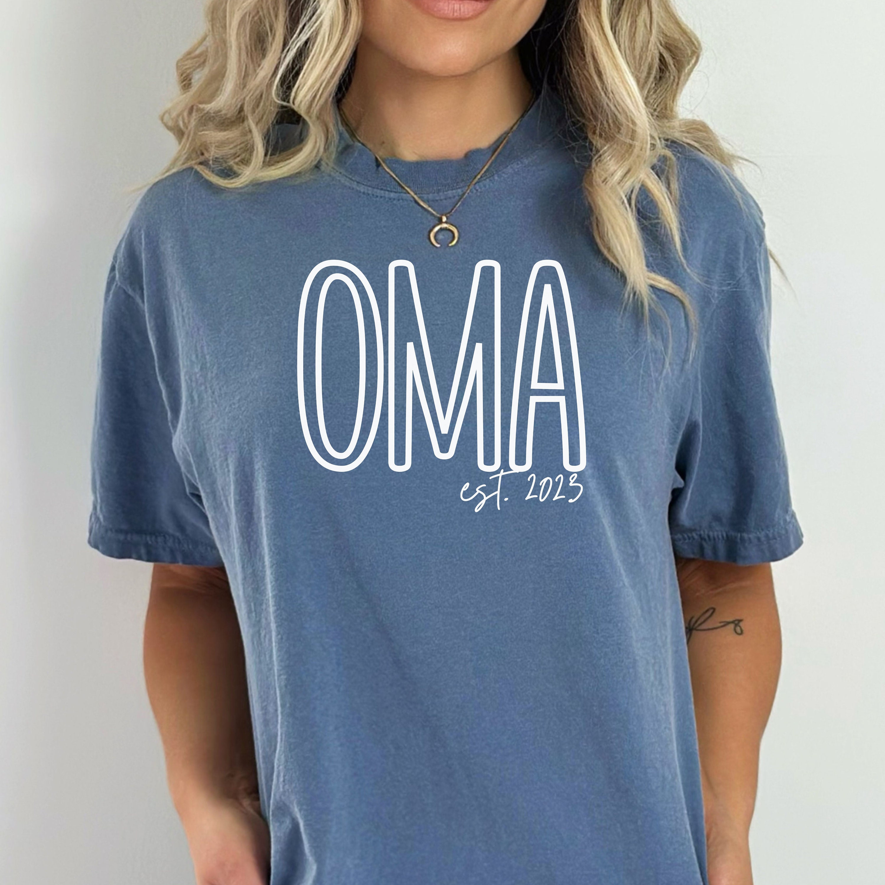 personalized oma shirt established 2025 custom t shirt for new oma unique gift idea for grandmother tj08e scaled