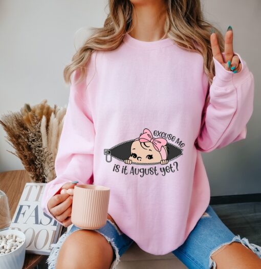 personalized pregnancy announcement shirt for moms funny pregnant shirt for mothers day cute new mom gift poskp scaled