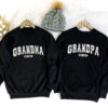 personalized retro grandma sweatshirt custom grandpa sweater cute nana t shirt unique granny gift for new grandparents a7kg1 scaled