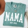 personalized retro mama shirt established year funny mom shirt mothers day gift for pregnancy announcement and birthday j7spk