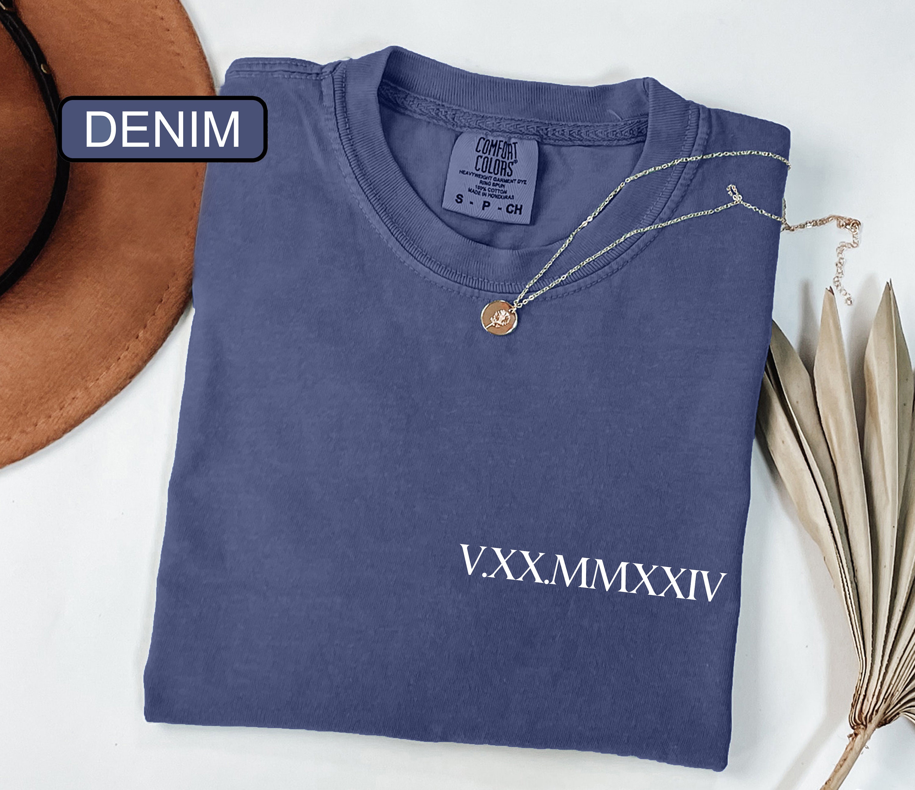 personalized roman numeral t shirt custom date shirt for couples anniversary outfit unique valentines day gift zniky scaled