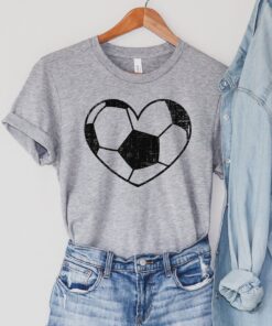 personalized soccer mom shirt with custom number cute soccer heart tee for soccer fans and teams zsick