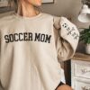 personalized soccer mom sweatshirt custom game day apparel unique soccer mama gift for moms who love soccer l0zt8