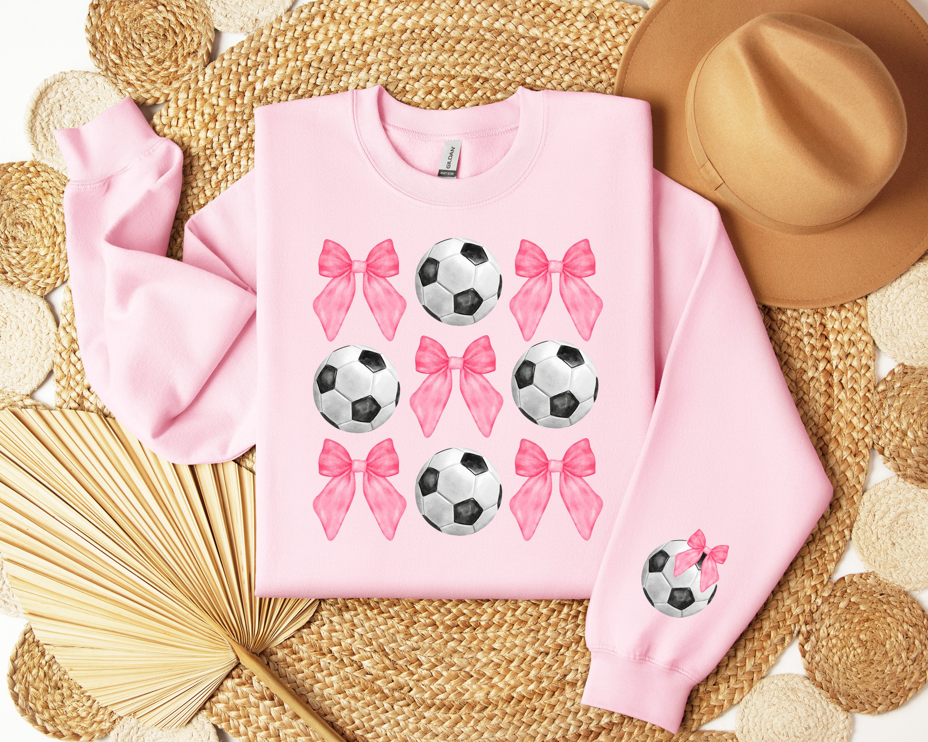 personalized soccer mom sweatshirt with coquette bow custom sports hoodie for girls soccer gifts and ideas mspww scaled