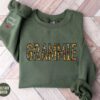 personalized sunflower grammie sweatshirt with kids names custom floral grandma crewneck unique gift for grandmother ebjrs