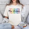 personalized teacher shirt custom comfort colors t shirt with name cute preschool teacher tee for first day of school cufwt scaled