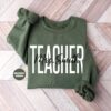 personalized teacher sweatshirt custom name hoodie for new teachers elementary school appreciation gifts bpqvu