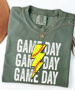 personalized womens softball game day shirt for team sports softball gifts comfort colors t shirt 8m0qa