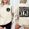 Personally Victimized By My Toddler Funny Mom Shirt for Mom Life Mothers Day Gift Unique Humor T-Shirt