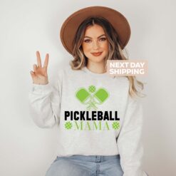 pickleball mama sweatshirt for moms who love pickleball mothers day gift sporty pickleball player shirt m377i