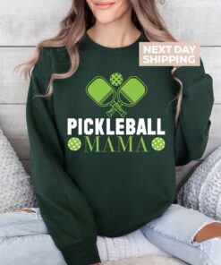 pickleball mama sweatshirt for moms who love pickleball mothers day gift sporty pickleball player shirt qt0od