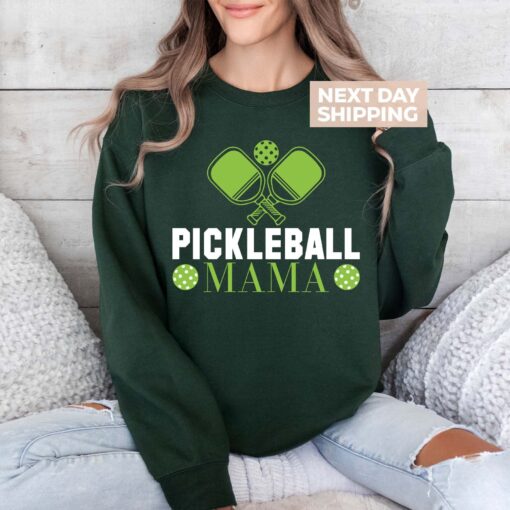 pickleball mama sweatshirt for moms who love pickleball mothers day gift sporty pickleball player shirt qt0od