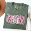 pink coquette mom t shirt cute mom shirt for mothers day gifts best mom ever shirt for women inynr