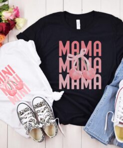 pink mommy and me balletcore mini shirts cute mama tee for mothers day matching outfits 9nefz