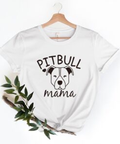 pitbull mom shirt for dog lovers cute pitbull mama tee american pitbull gift pet owner t shirt boivu