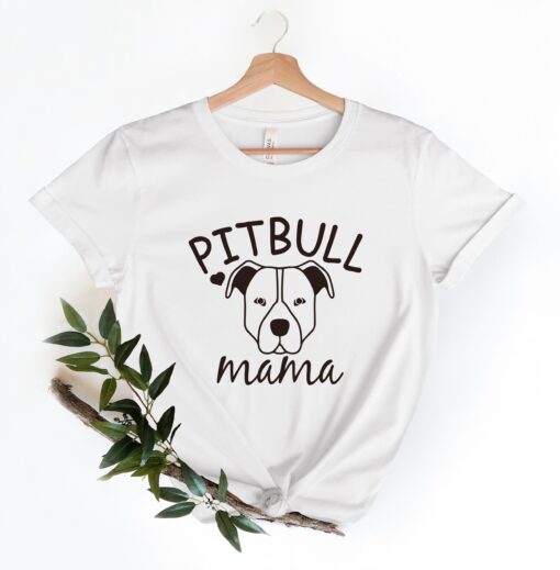 pitbull mom shirt for dog lovers cute pitbull mama tee american pitbull gift pet owner t shirt boivu scaled