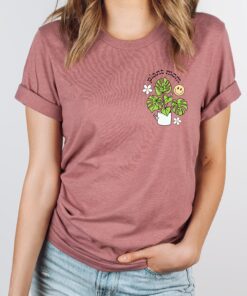 plant mom pocket shirt for gardening enthusiasts cute plant lover t shirt unique gift for plant mama gezf8