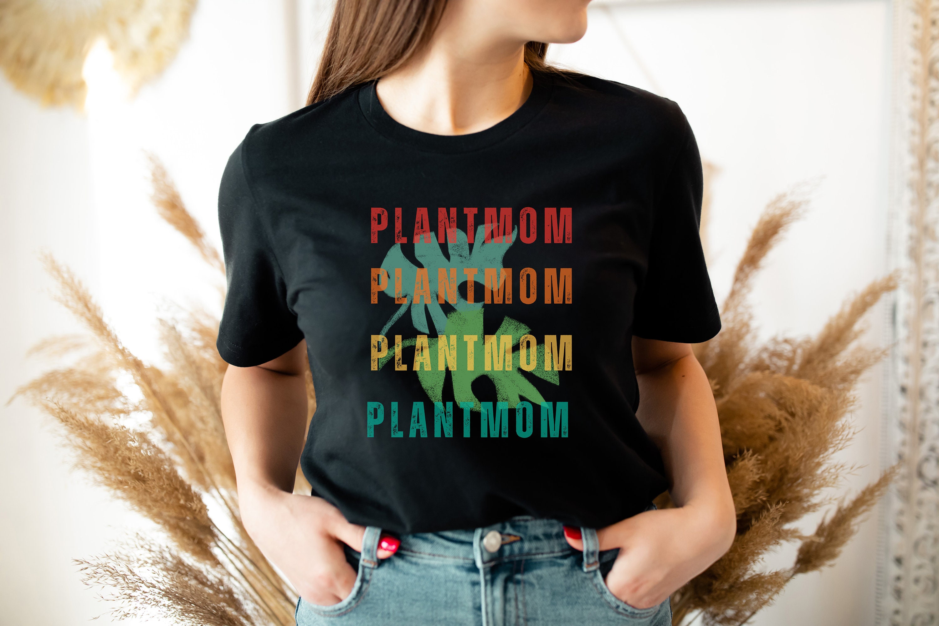 plant mom shirt for plant lovers gardening t shirt cute gift for moms who love plants and nature jvuxa scaled