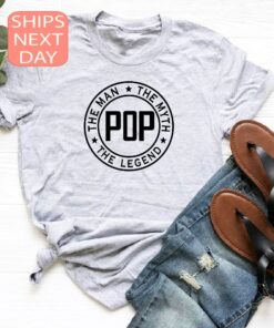 pop the legend shirt for grandpa funny fathers day shirt best papa gift unique grandpa t shirt stpww