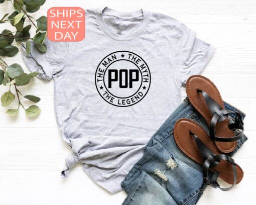 pop the legend shirt for grandpa funny fathers day shirt best papa gift unique grandpa t shirt stpww