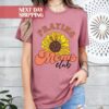 praying mom shirt with sunflower design for christian moms mothers day gifts religious mom life apparel mti41