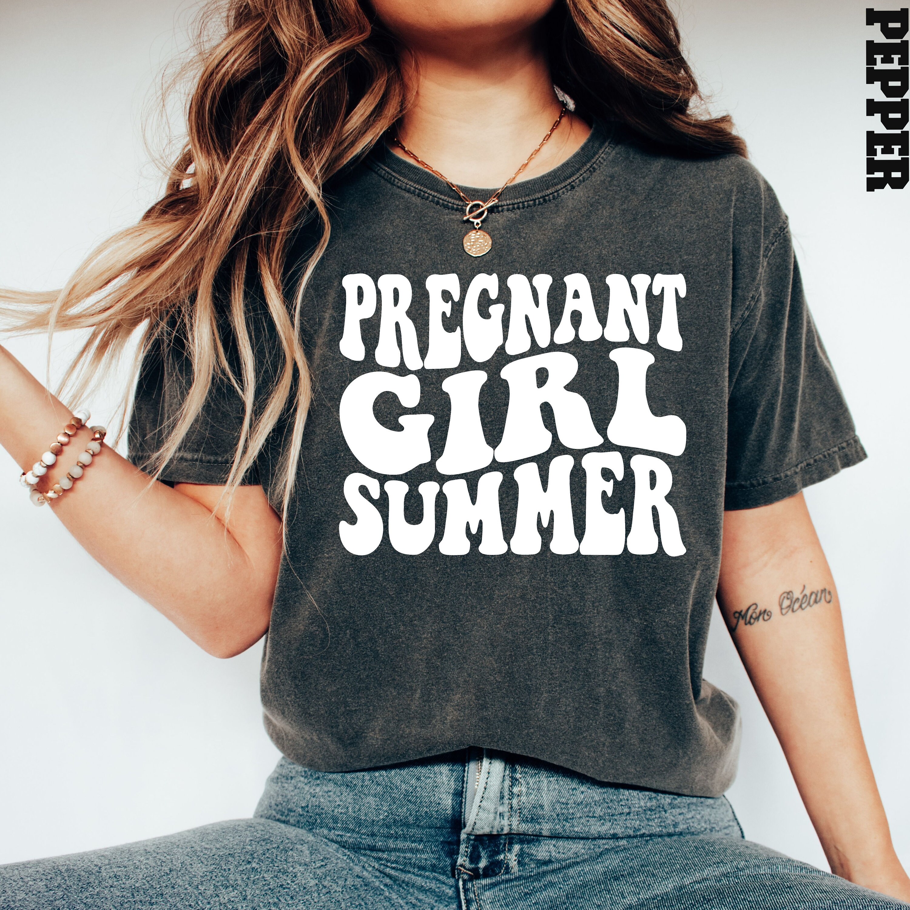 pregnancy announcement shirt for moms summer style cute pregnant girl t shirt mothers day and baby shower gift 4rdpo scaled