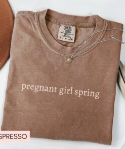 pregnancy announcement shirt for moms to be maternity tee baby reveal t shirt cute pregnant mom spring fashion zy4jw