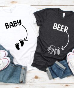 pregnancy announcement shirt mommy to be baby belly reveal shirt not a beer belly matching shirts for expecting moms 9uvw7