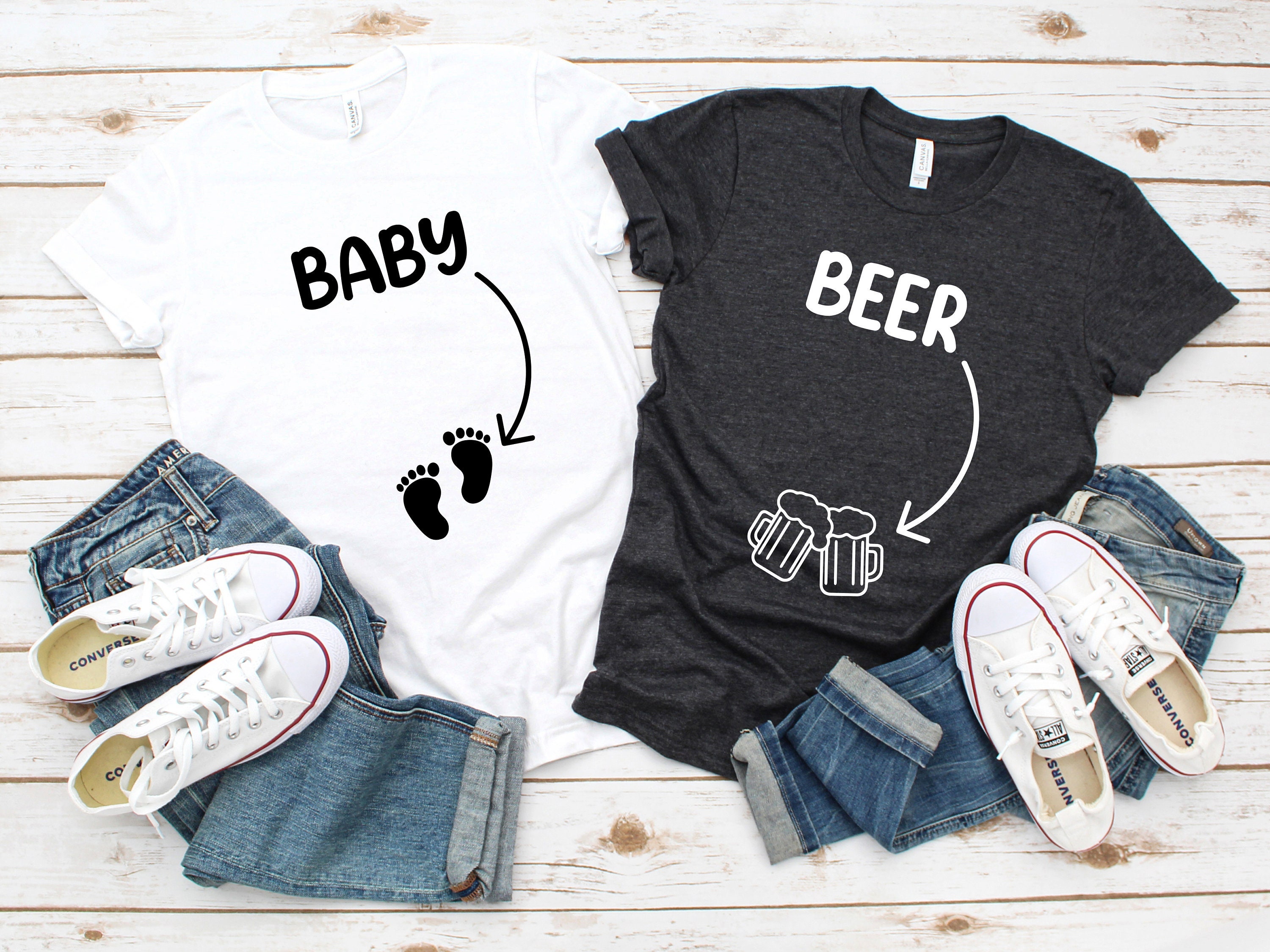 pregnancy announcement shirt mommy to be baby belly reveal shirt not a beer belly matching shirts for expecting moms 9uvw7 scaled