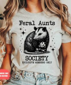 pregnancy reveal aunt shirt for sister funny opossum tee family announcement baby shower gift for auntie iupkg