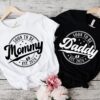 pregnancy reveal shirt for soon to be mommy and daddy baby shower gift new mom and dad shirts lygys