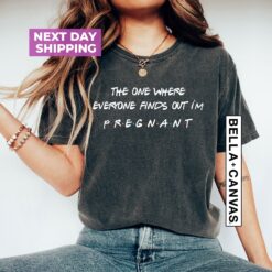 pregnancy reveal shirt im pregnant announcement t shirt cute mom life shirt for mothers day personalized gift mmemg