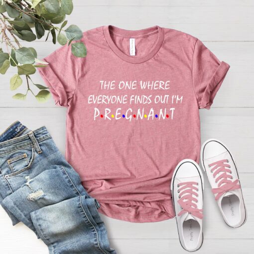 pregnancy reveal t shirt im pregnant announcement shirt cute mom life shirt for mothers day