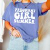 pregnant girl summer shirt cute mom to be shirt funny pregnancy reveal baby announcement baby shower gift 2atzv scaled