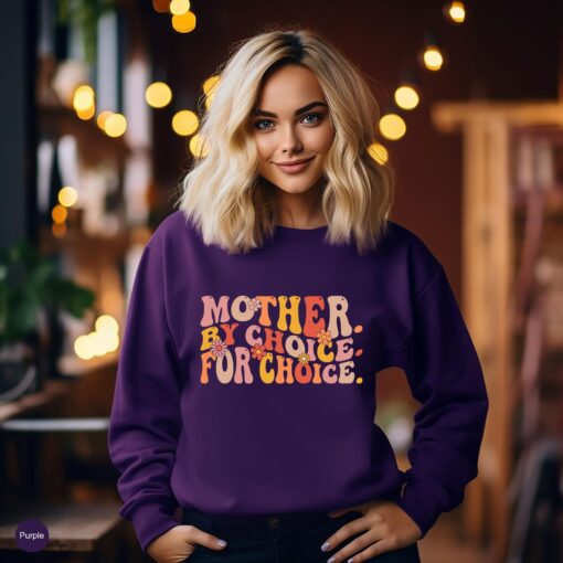 pro choice shirt for women mother by choice roe v wade feminist womens rights t shirt unique gift idea prpii