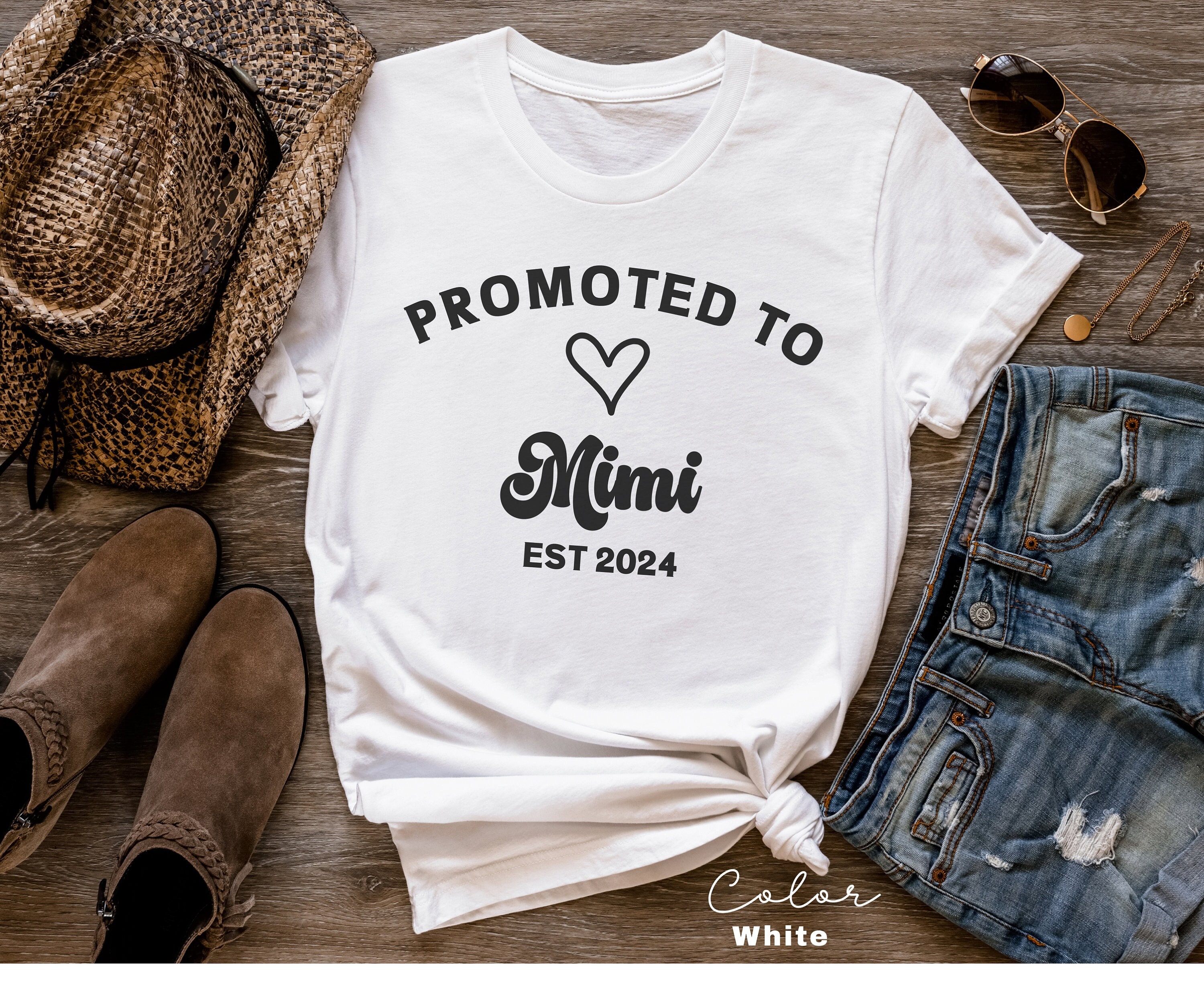 promoted to mimi shirt new grandma established 2024 gender reveal maternity pregnancy reveal gift for grandmother qonhx scaled