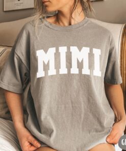 promoted to mimi shirt retro style tee for grandma cute mimi life t shirt perfect for new mimi birthday gifts ythjg