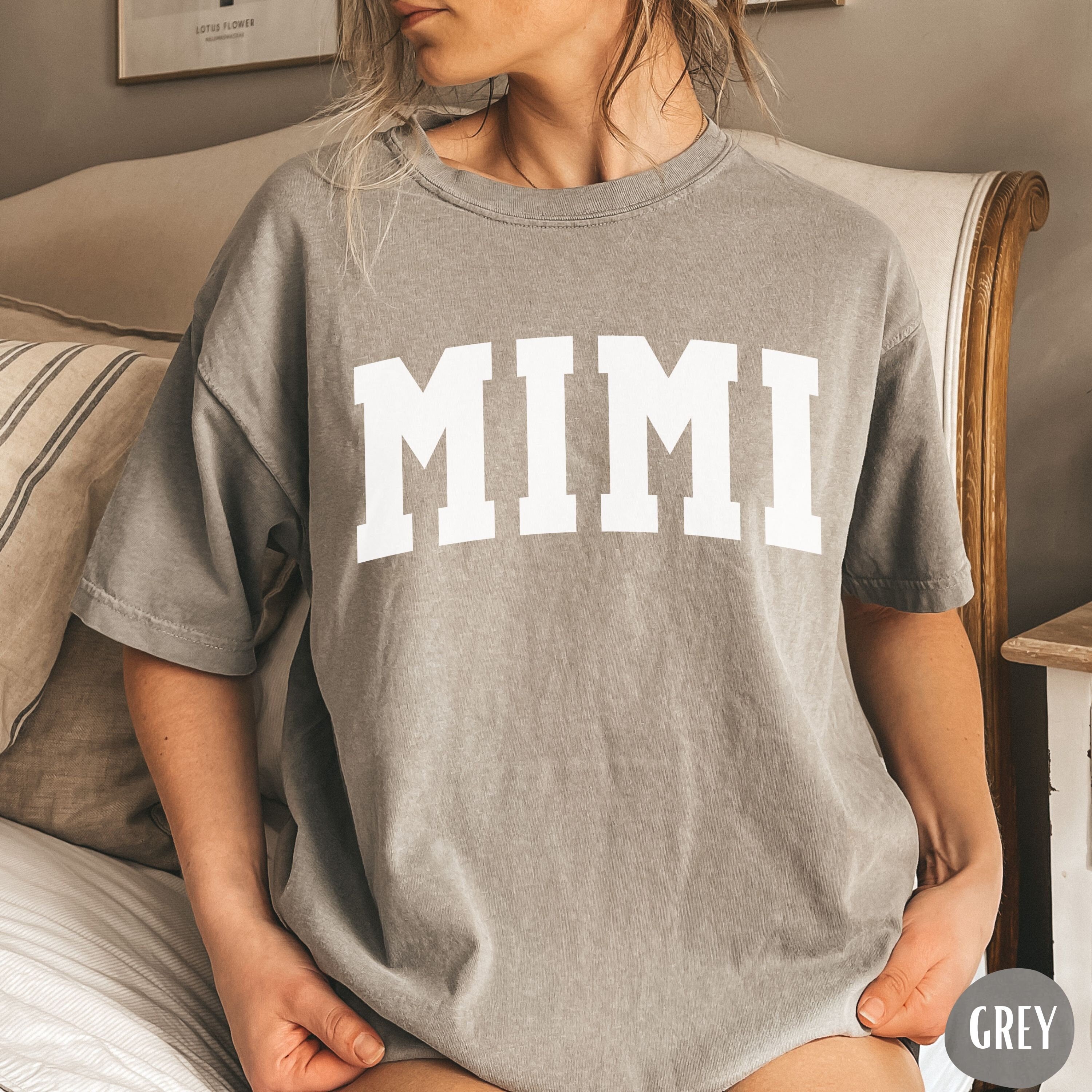 promoted to mimi shirt retro style tee for grandma cute mimi life t shirt perfect for new mimi birthday gifts ythjg