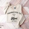 promoted to mimi sweatshirt new grandma shirt established 2023 gender reveal maternity pregnancy announcement shirt xpgnl