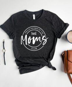 proud member of the moms club shirt funny mom t shirt graphic tee for mothers day unique sarcastic mom life apparel fukqc