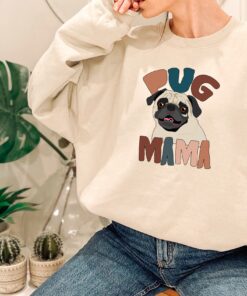 pug mama shirt funny pug mom t shirt dog mama gifts cute pug tee for pug lovers and dog owners e0ib6