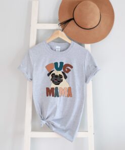 pug mama shirt funny pug mom t shirt dog mama gifts cute pug tee for pug lovers and dog owners vjtnm