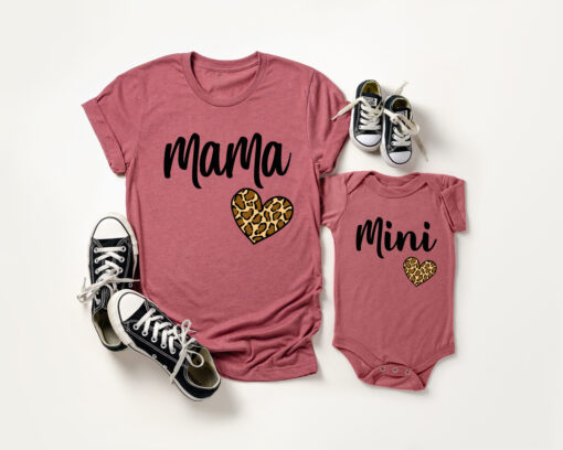 rainbow mama and mini matching valentines shirts for mamas girl cute mom life tees for mothers day k5966 scaled