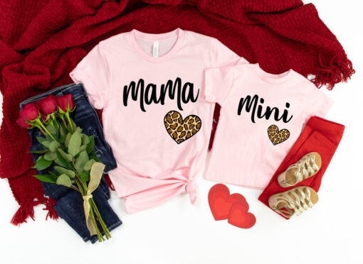 rainbow mama and mini matching valentines shirts for mamas girl cute mom life tees for mothers day yhc0g scaled