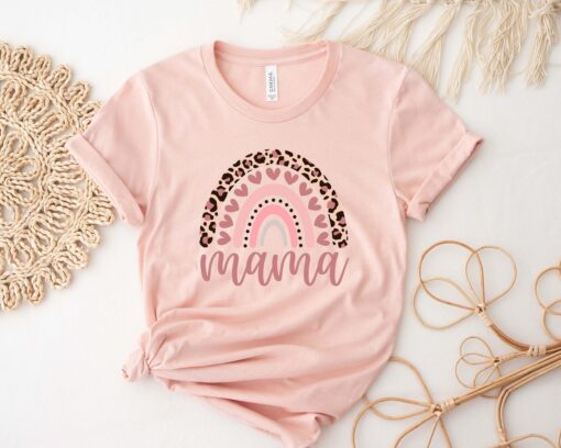 rainbow mama shirt blessed mama cute boho rainbow shirt for mothers day best mom ever t shirt for moms ixtfd scaled