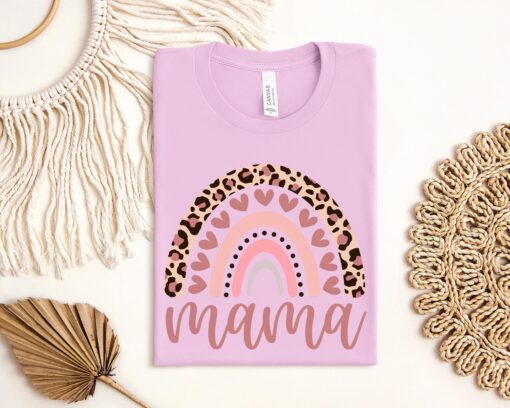 rainbow mama shirt blessed mama cute boho rainbow shirt for mothers day best mom ever t shirt for moms y1rzf scaled