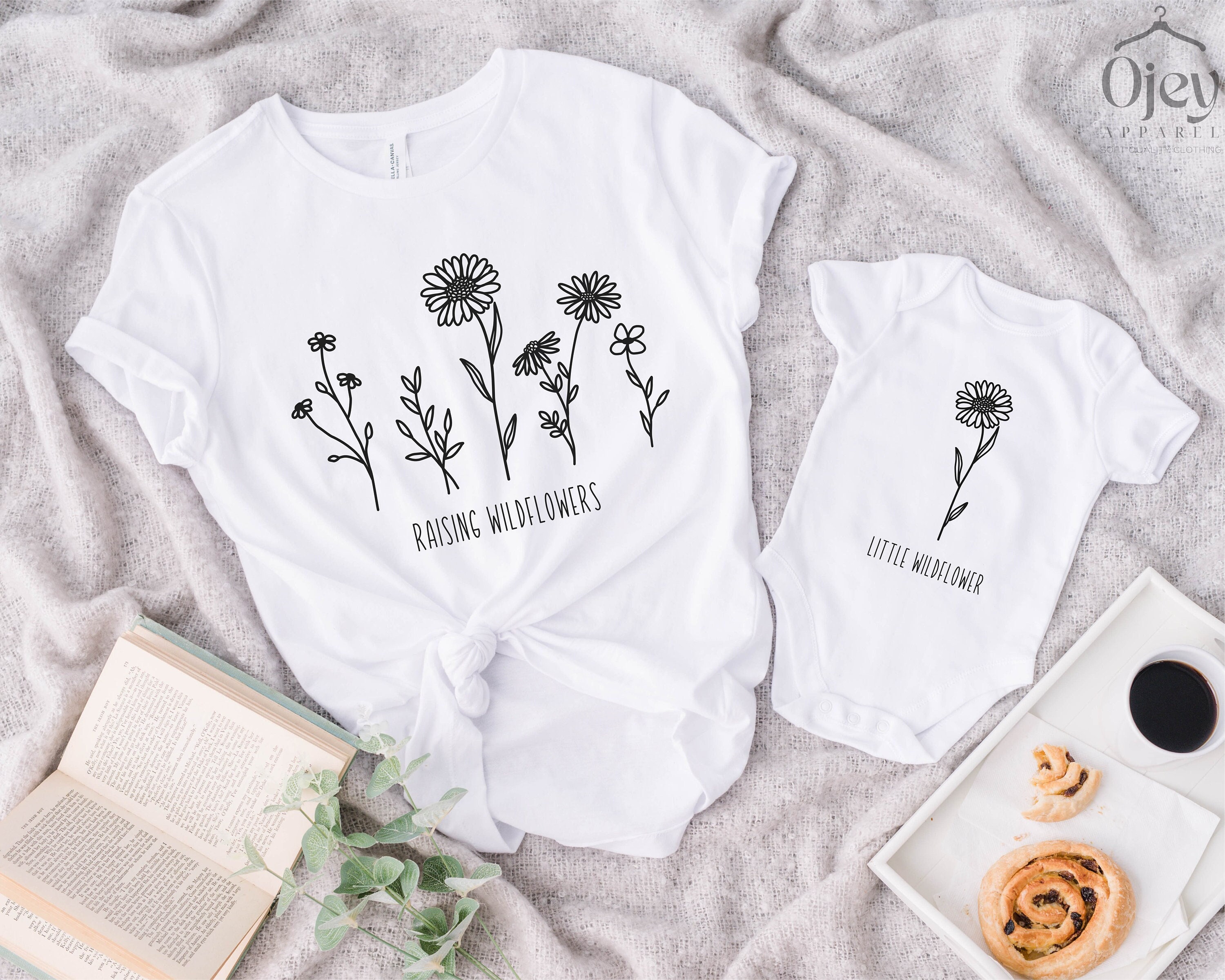 raising wildflowers shirt for mom and daughter matching outfits cute mom life tee mothers day gift idea ciqsj scaled